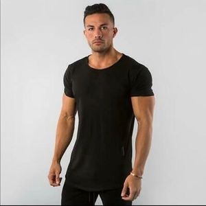 Alphalete Essential Scoop Neck Tee Black